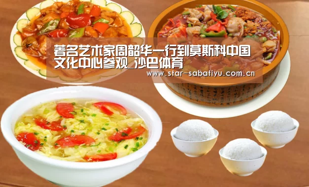 著名艺术家周韶华一行到莫斯科中国文化中心参观_沙巴体育(图3) 沙巴体育官网